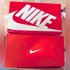 2 Nike shoe boxes empty! Great condition ready for repacking your shoes on sale!